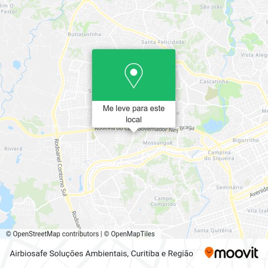 Airbiosafe Soluções Ambientais mapa