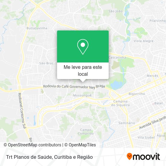 Trt Planos de Saúde mapa