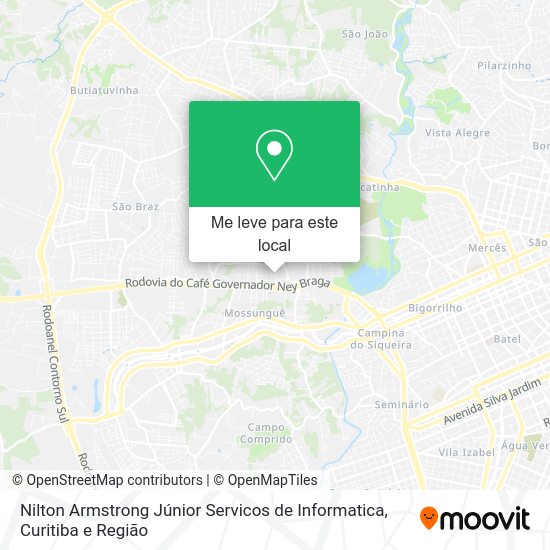Nilton Armstrong Júnior Servicos de Informatica mapa