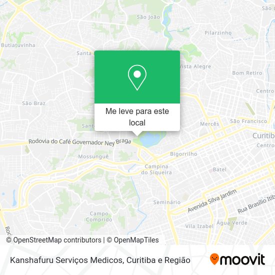 Kanshafuru Serviços Medicos mapa