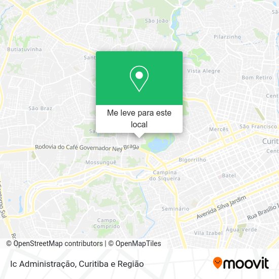 Ic Administração mapa