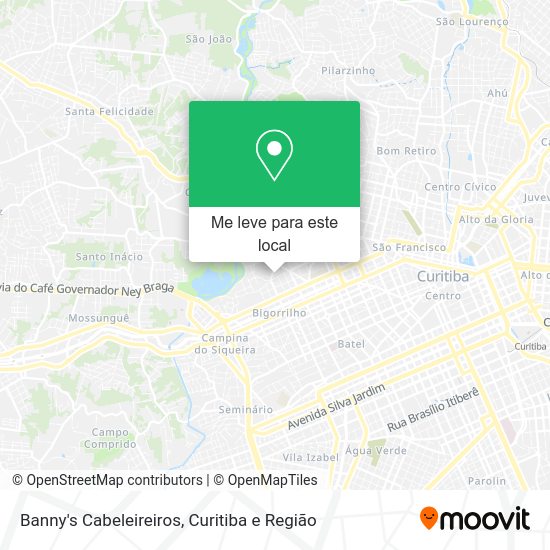 Banny's Cabeleireiros mapa