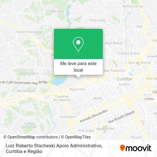 Luiz Roberto Stacheski Apoio Administrativo mapa