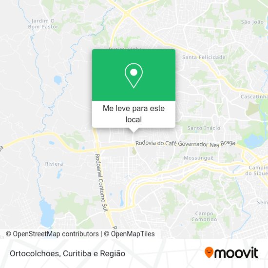 Ortocolchoes mapa