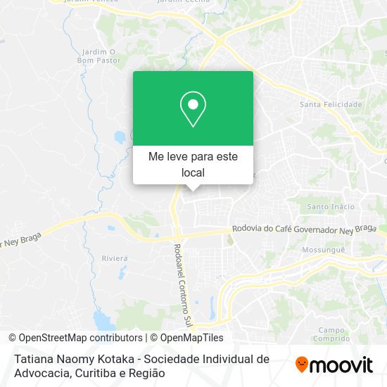 Tatiana Naomy Kotaka - Sociedade Individual de Advocacia mapa