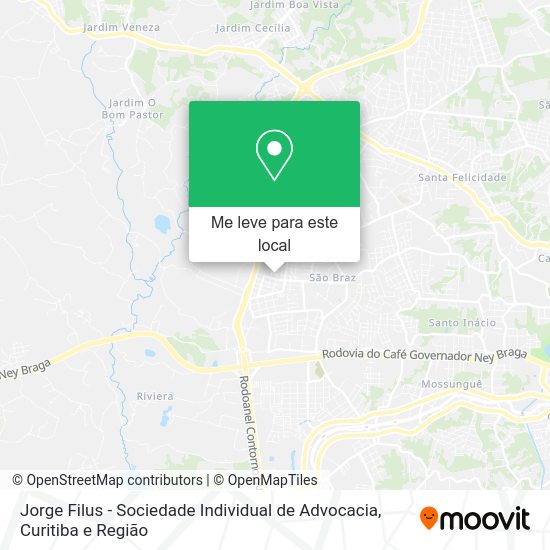Jorge Filus - Sociedade Individual de Advocacia mapa