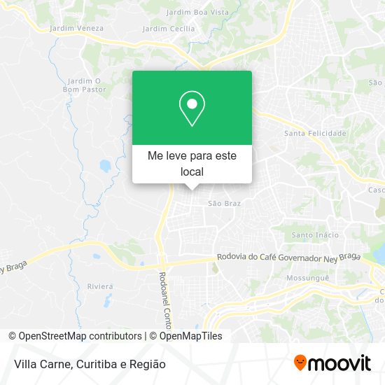 Villa Carne mapa