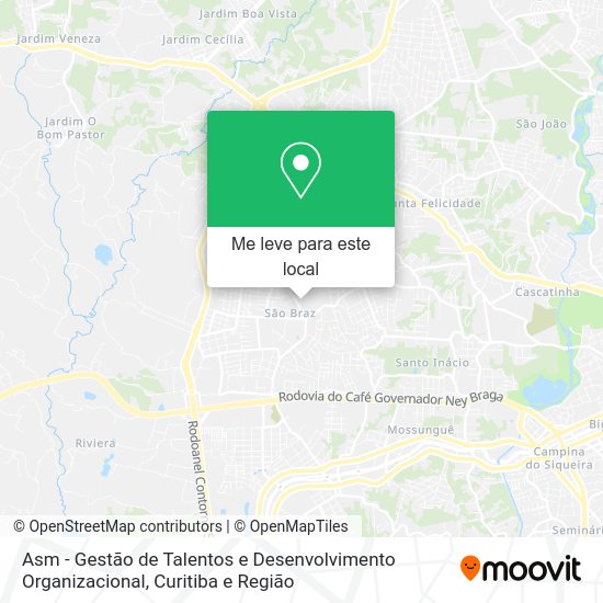 Asm - Gestão de Talentos e Desenvolvimento Organizacional mapa