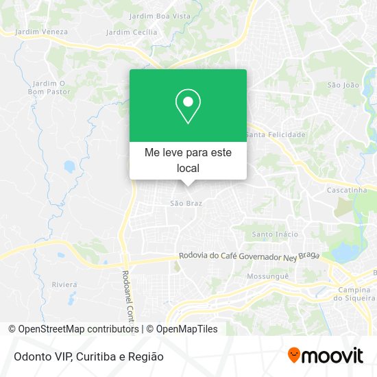 Odonto VIP mapa