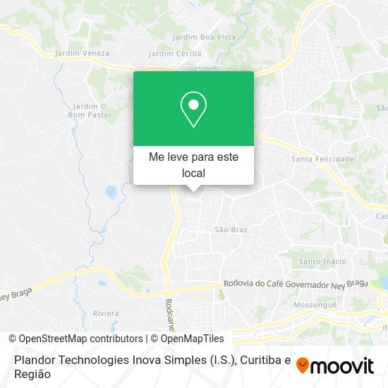 Plandor Technologies Inova Simples (I.S.) mapa