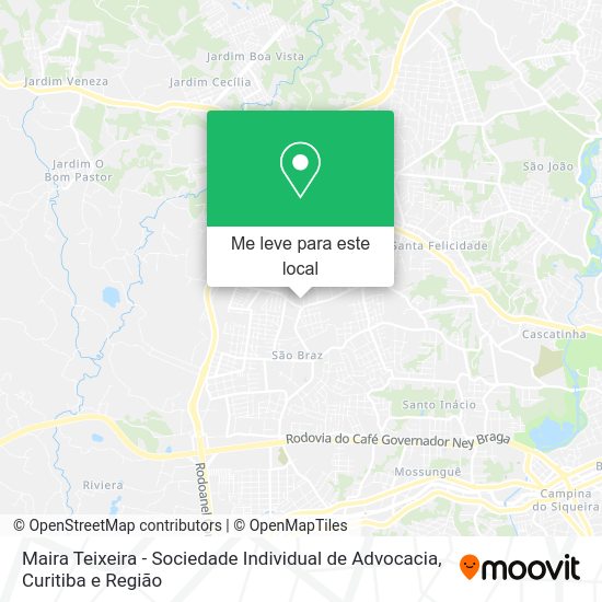 Maira Teixeira - Sociedade Individual de Advocacia mapa