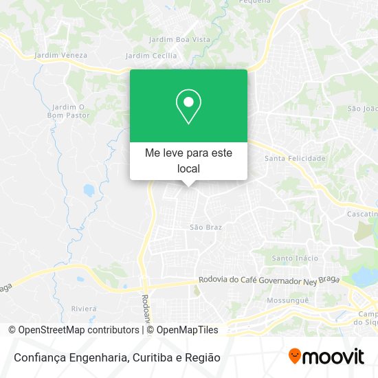 Confiança Engenharia mapa