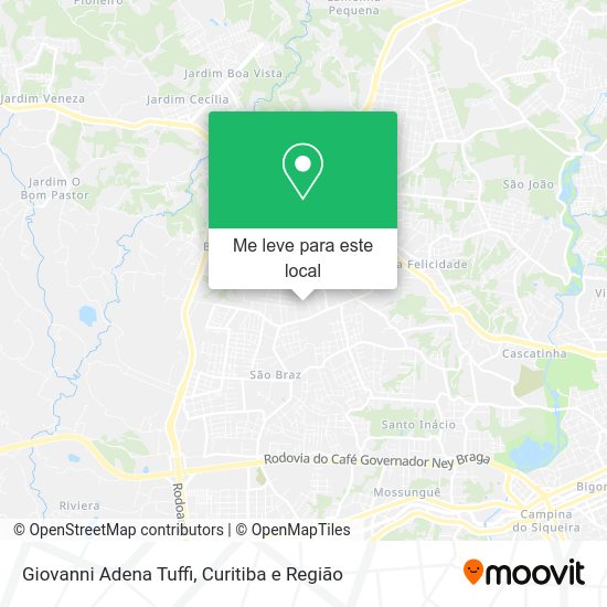 Giovanni Adena Tuffi mapa