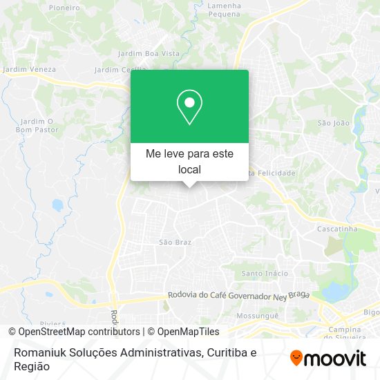 Romaniuk Soluções Administrativas mapa