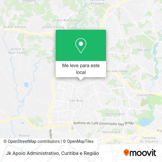 Jk Apoio Administrativo mapa