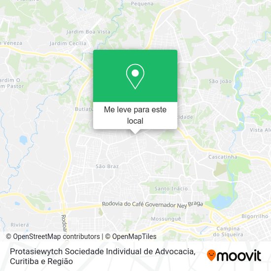 Protasiewytch Sociedade Individual de Advocacia mapa