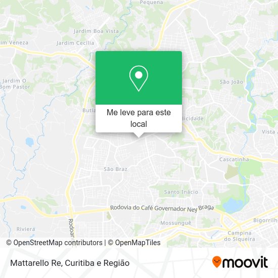 Mattarello Re mapa
