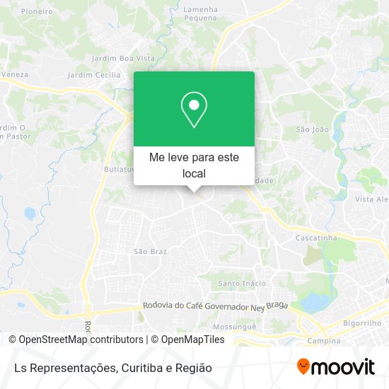 Ls Representações mapa