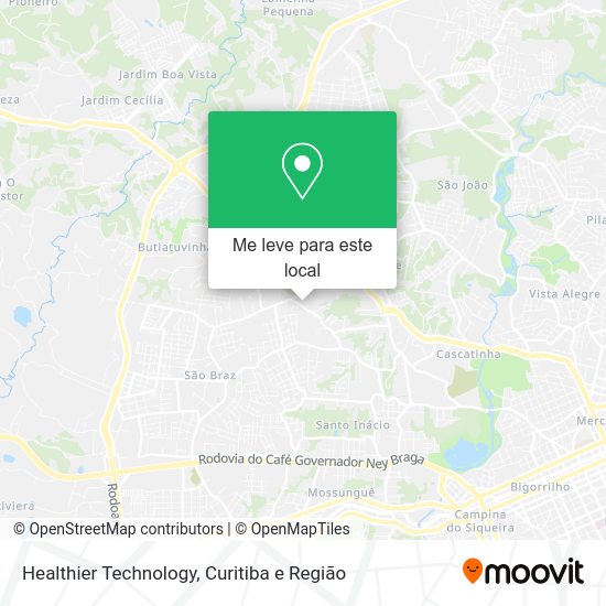Healthier Technology mapa