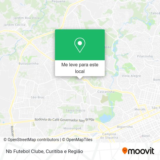 Nb Futebol Clube mapa