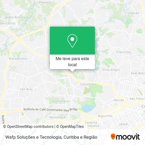 Wafp Soluções e Tecnologia mapa
