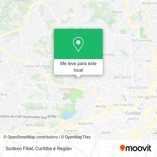 Sodexo Filial mapa