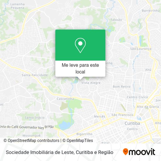 Sociedade Imobiliária de Leste mapa