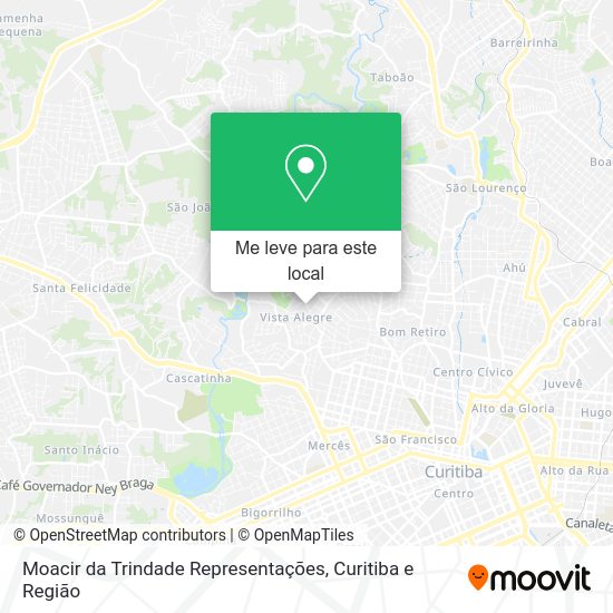 Moacir da Trindade Representações mapa