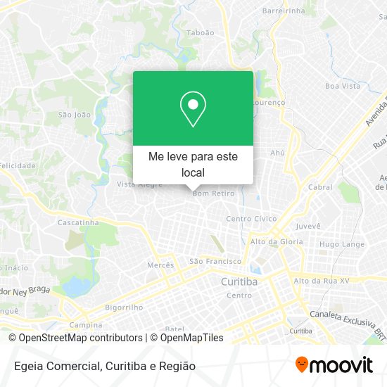 Egeia Comercial mapa