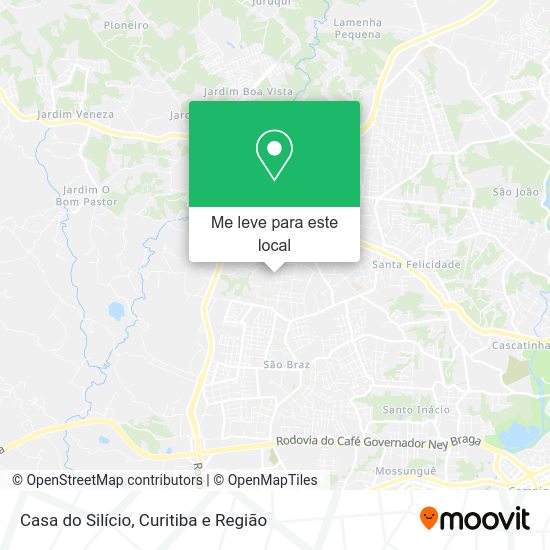 Casa do Silício mapa