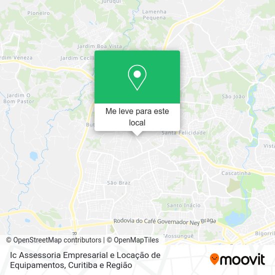 Ic Assessoria Empresarial e Locação de Equipamentos mapa