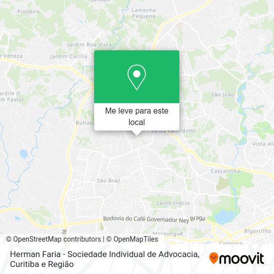 Herman Faria - Sociedade Individual de Advocacia mapa