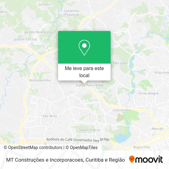 MT Construções e Incorporacoes mapa
