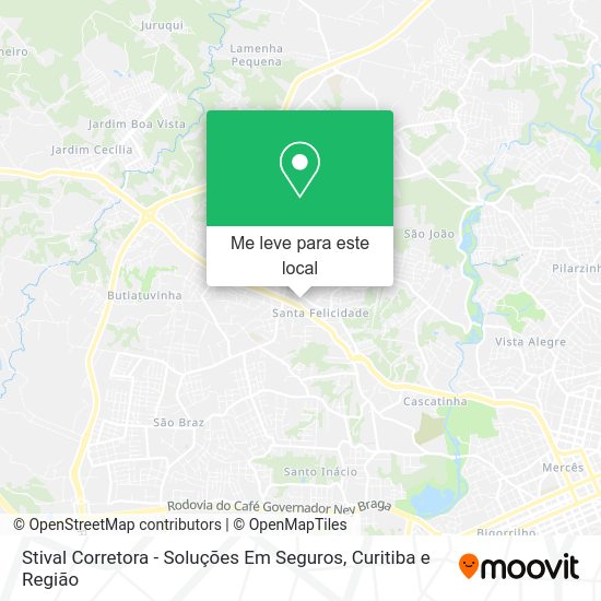 Stival Corretora - Soluções Em Seguros mapa