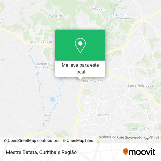 Mestre Batata mapa