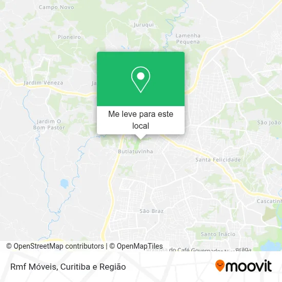 Rmf Móveis mapa