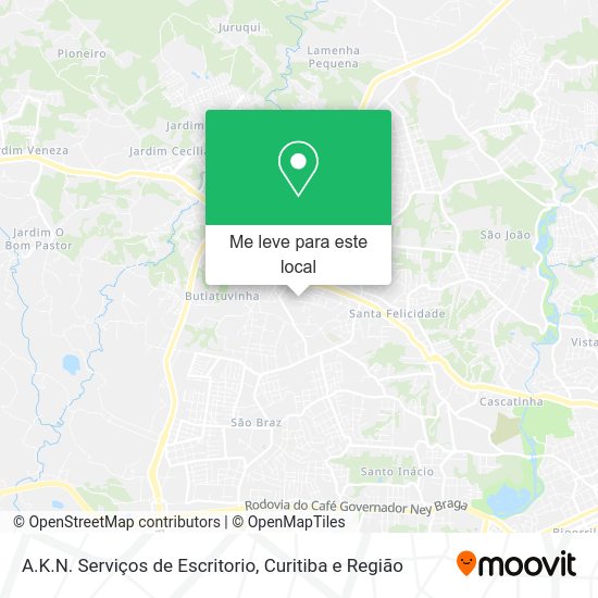 A.K.N. Serviços de Escritorio mapa