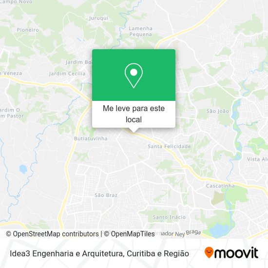 Idea3 Engenharia e Arquitetura mapa