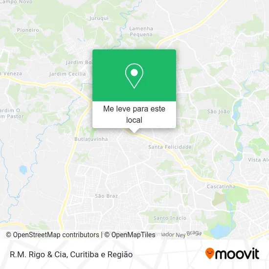 R.M. Rigo & Cia mapa