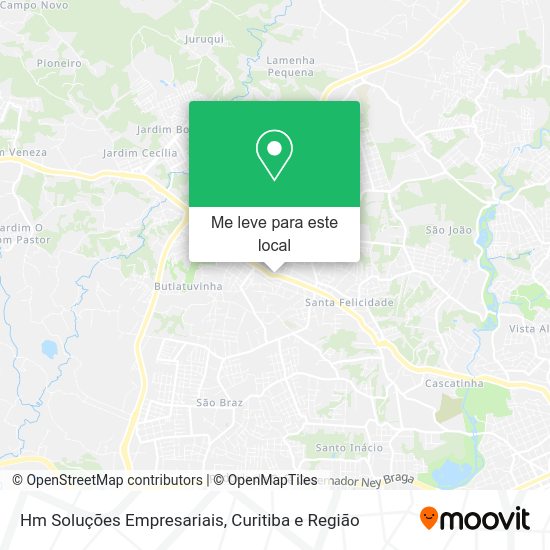 Hm Soluções Empresariais mapa