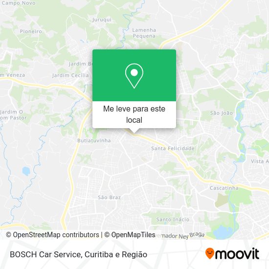 BOSCH Car Service mapa