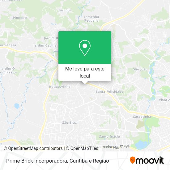 Prime Brick Incorporadora mapa