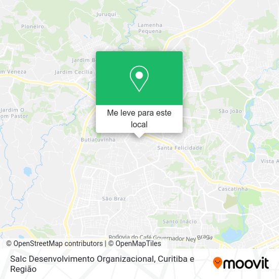 Salc Desenvolvimento Organizacional mapa