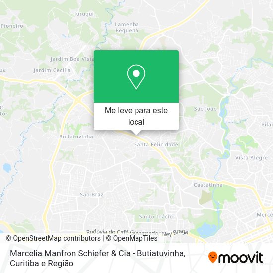 Marcelia Manfron Schiefer & Cia - Butiatuvinha mapa