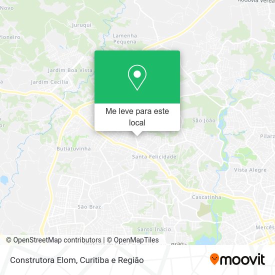 Construtora Elom mapa