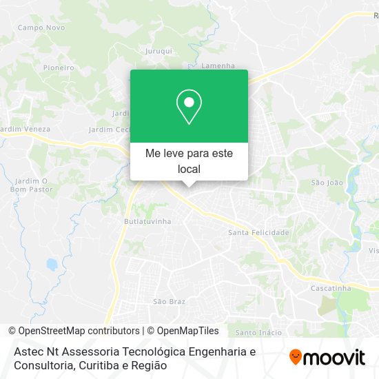 Astec Nt Assessoria Tecnológica Engenharia e Consultoria mapa