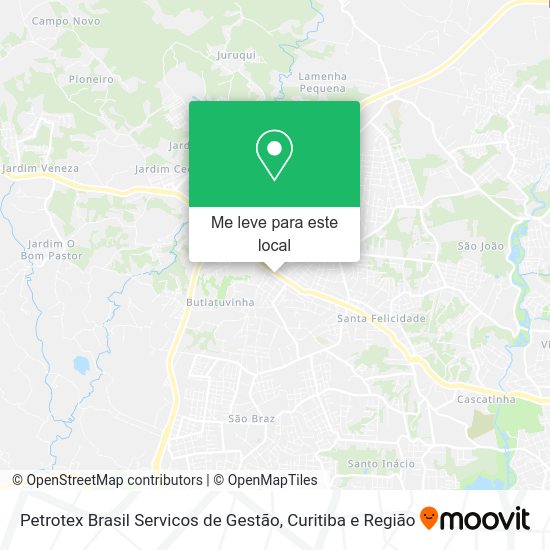 Petrotex Brasil Servicos de Gestão mapa