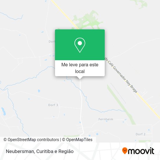 Neubersman mapa