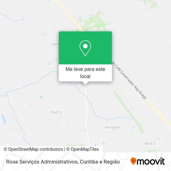Rose Serviços Administrativos mapa