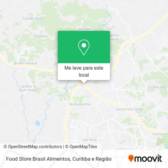 Food Store Brasil Alimentos mapa